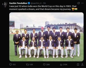 1983 World Cup Win: How Kapil Dev Inspired Sachin Tendulkar's Cricket Journey