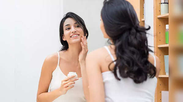 Healthy food choices reflect on your skin.