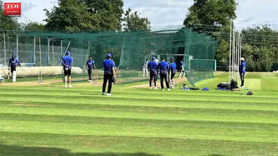 Team India trains in Birmingham ahead of Test match