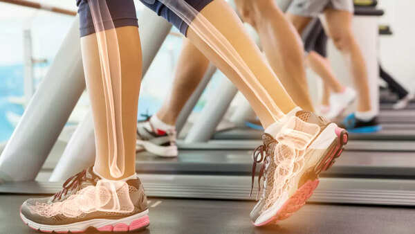Performing exercises for bone strength
