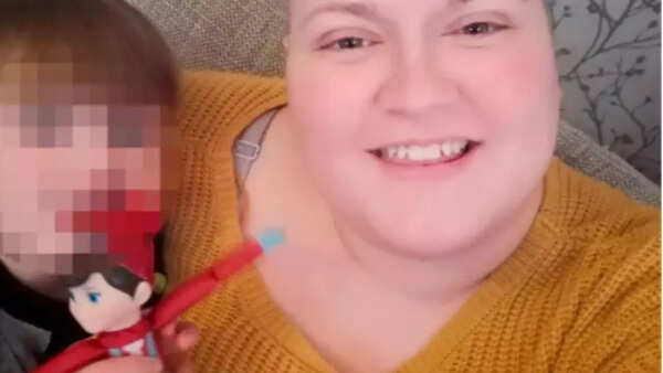 Worried woman facing aggressive stomach cancer