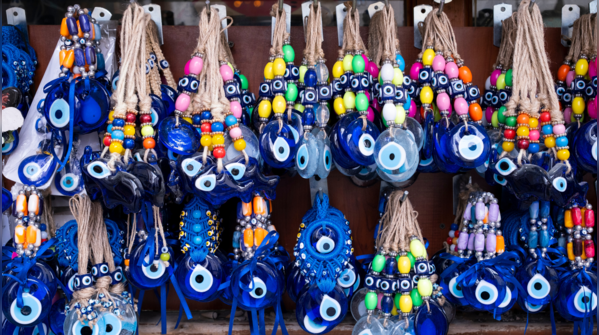 Evil Eye amulets protect newborns