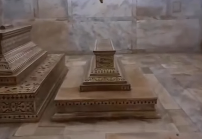 Watch: Man walks into Taj Mahal's restricted chambers which houses Shah Jahan & Mumtaz Mahal's real graves