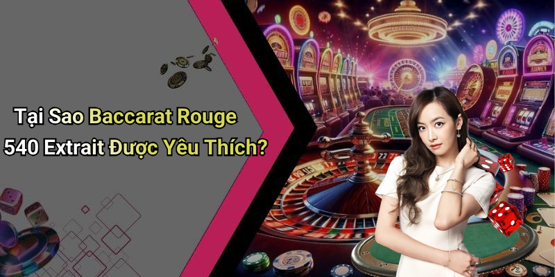 Tại Sao Baccarat Rouge 540 Extrait Được Yêu Thích?